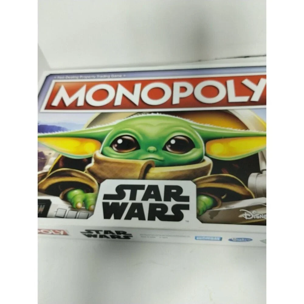 Star Wars Mandalorian Monopoly‎ Board Game By Hasbro Gaming Age 8+